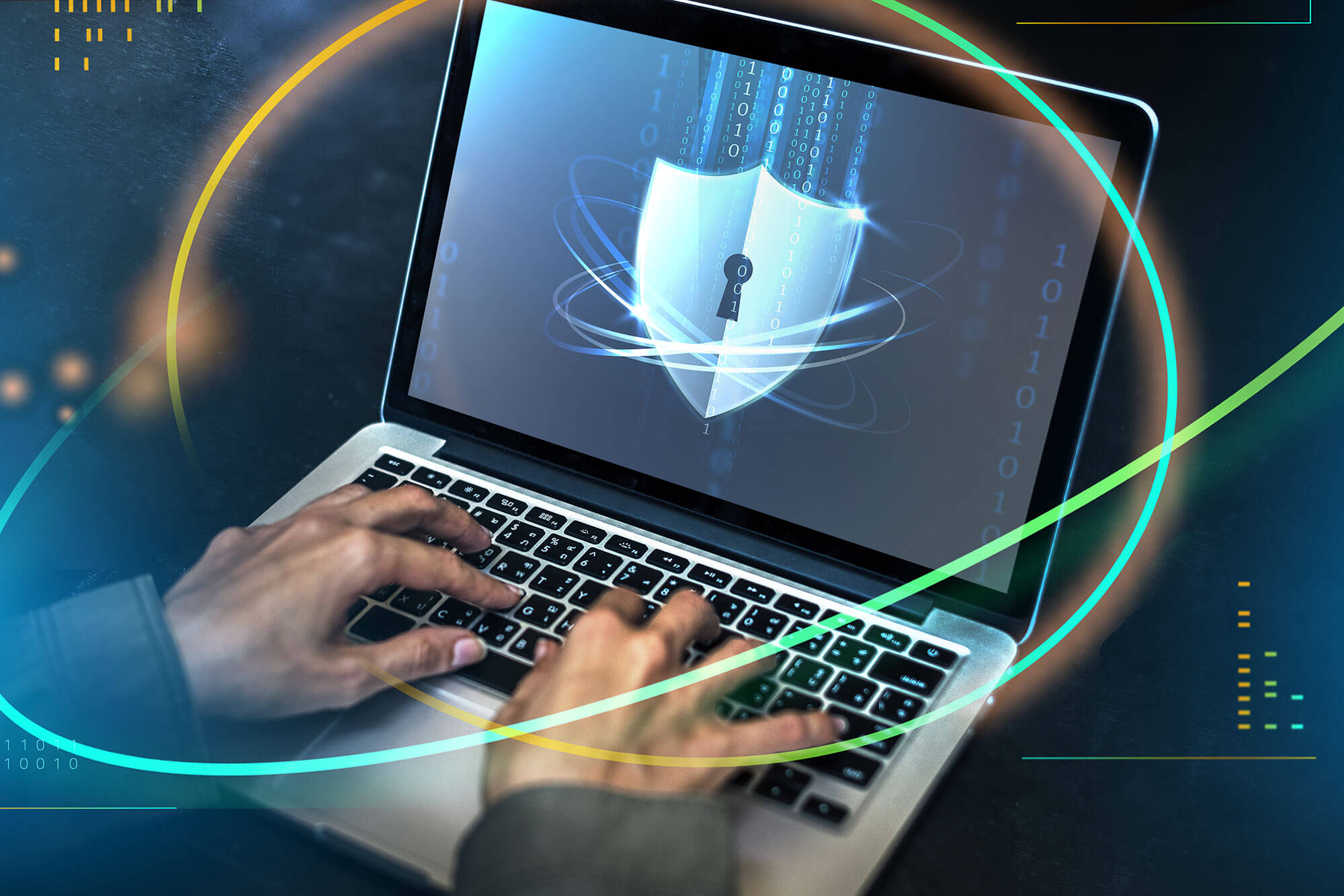 Hacker accediendo a una web WordPress desactualizada durante un ciberataque